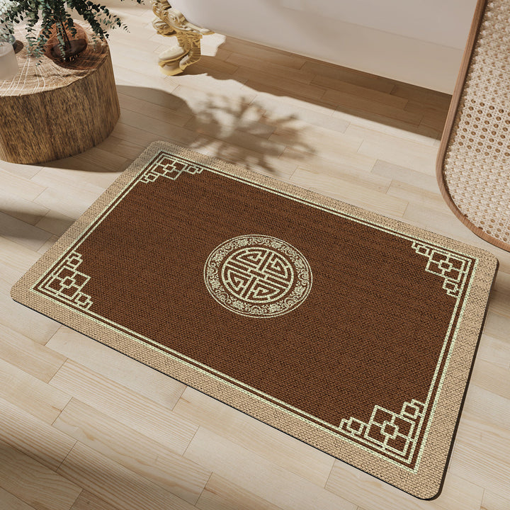 Home Decorative Bath Mat Bowlift
