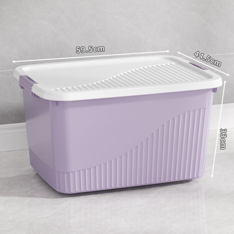 Multi-Functional Storage Box with Durable Lid Bowlift