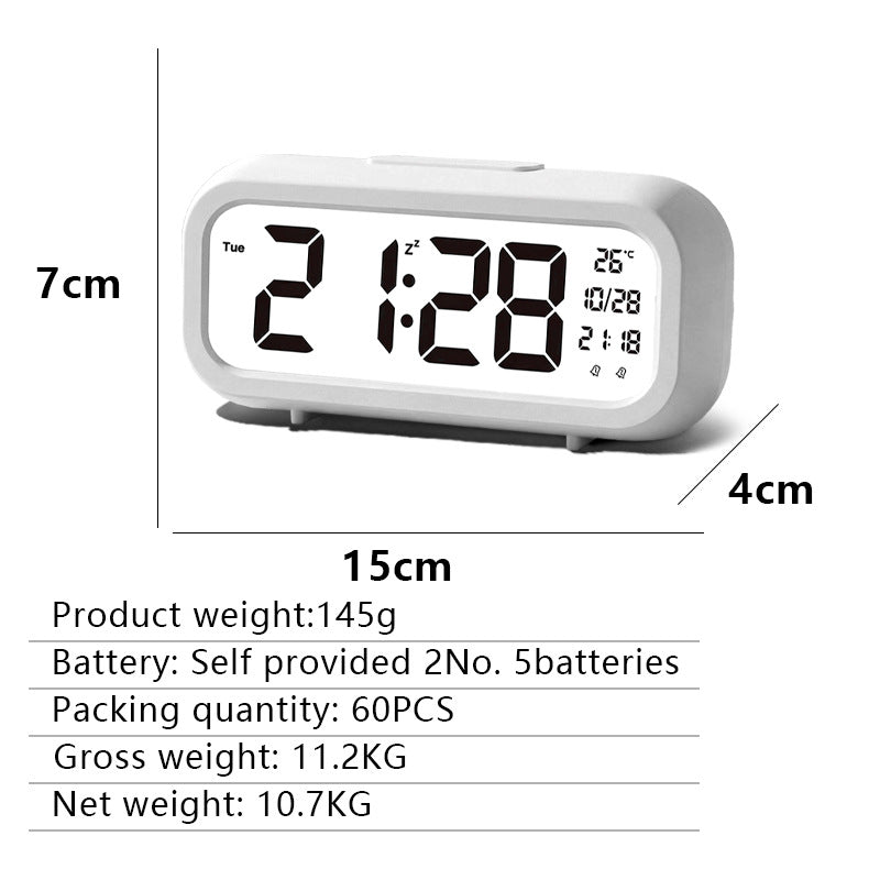 Digital Alarm Clock Bowlift