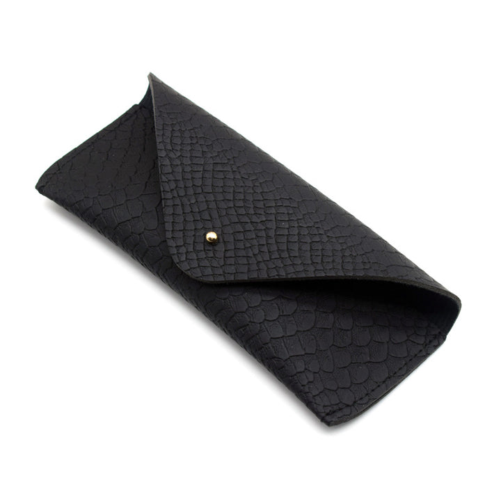 Textured Leather Eyewear Case Bowlift