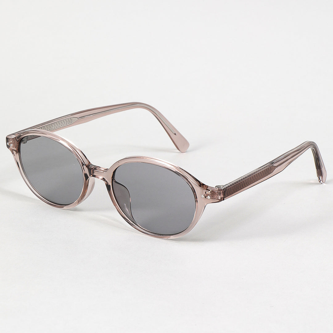 Women's fashionable retro-style sunglasses with brown lenses Bowlift