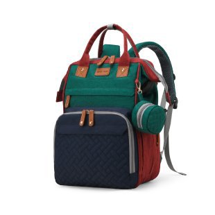 WoQuilted Multi-Pocket Travel Backpack Bowlift