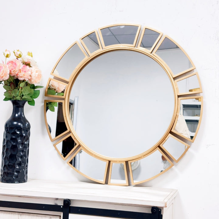 Round Decorative Wall Mirror Bowlift