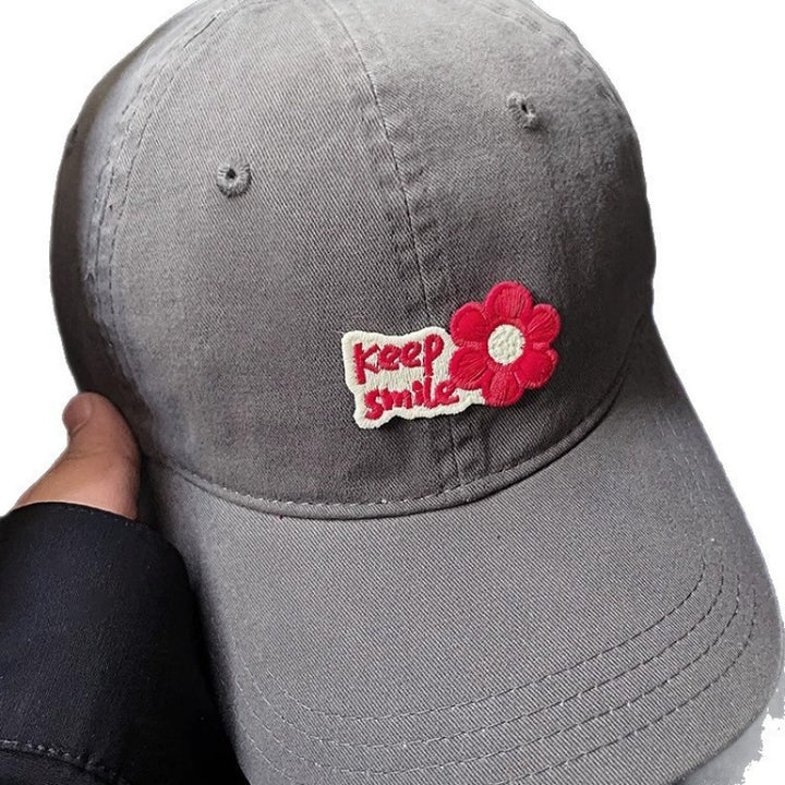 Women's Embroidered Motivational Baseball Cap Bowlift