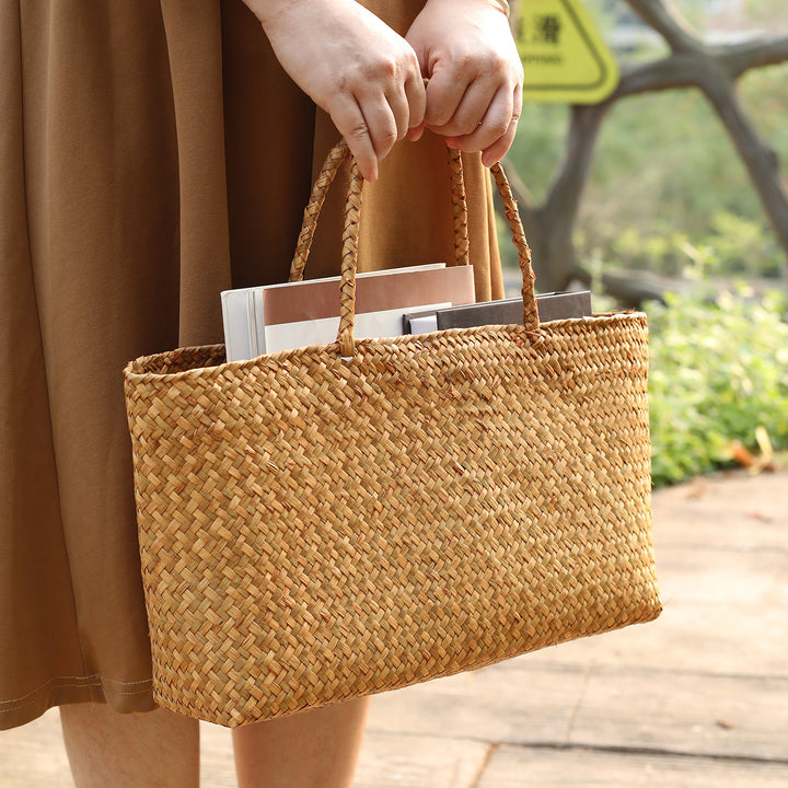 Extra-Large Handwoven Tote Bag Bowlift