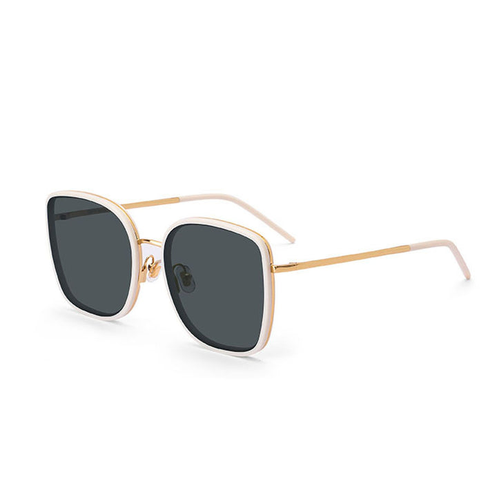 Women's Fashion Oversized Sunglasses in Elegant Square Design Bowlift
