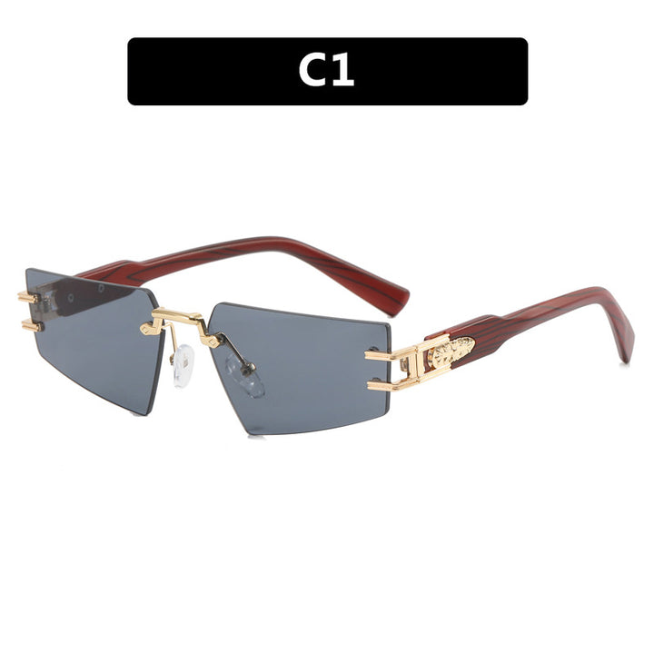 Women's fashionable sunglasses with elegant square frame construction and luxurious details Bowlift