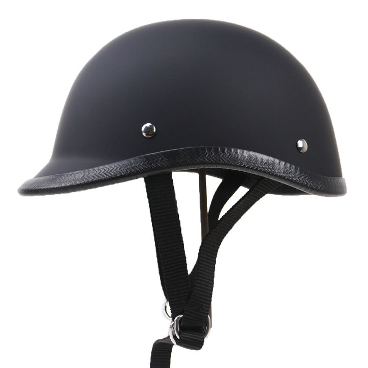 Classic Lightweight Motorcycle Safety Helmet Bowlift