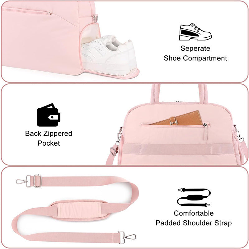 Multifunctional travel bag with insulated inner compartment Bowlift