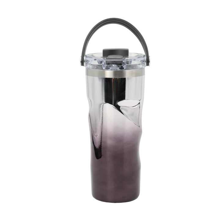 Women's insulated drinking bottle with ergonomic design Bowlift