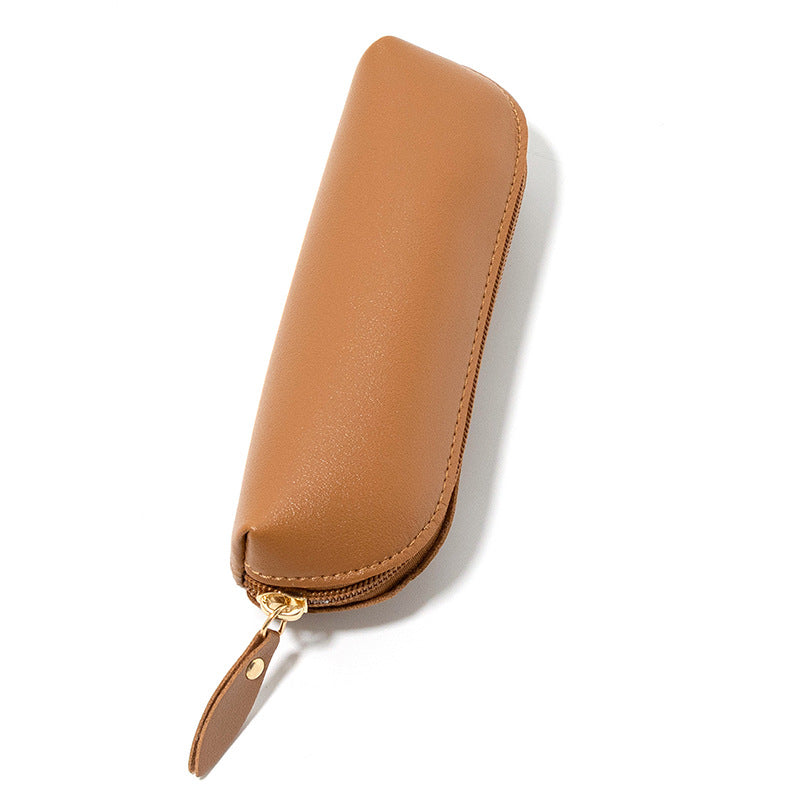 Elegant Leather Pencil Case Bowlift