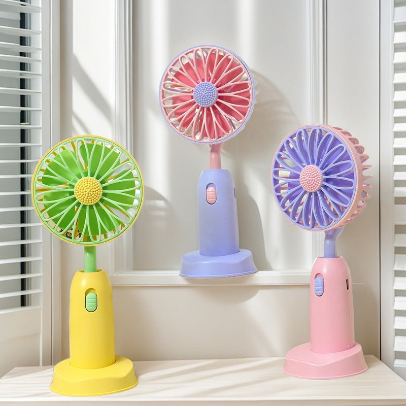 Ladies Portable Mini Fan with Cute Animal Design Bowlift
