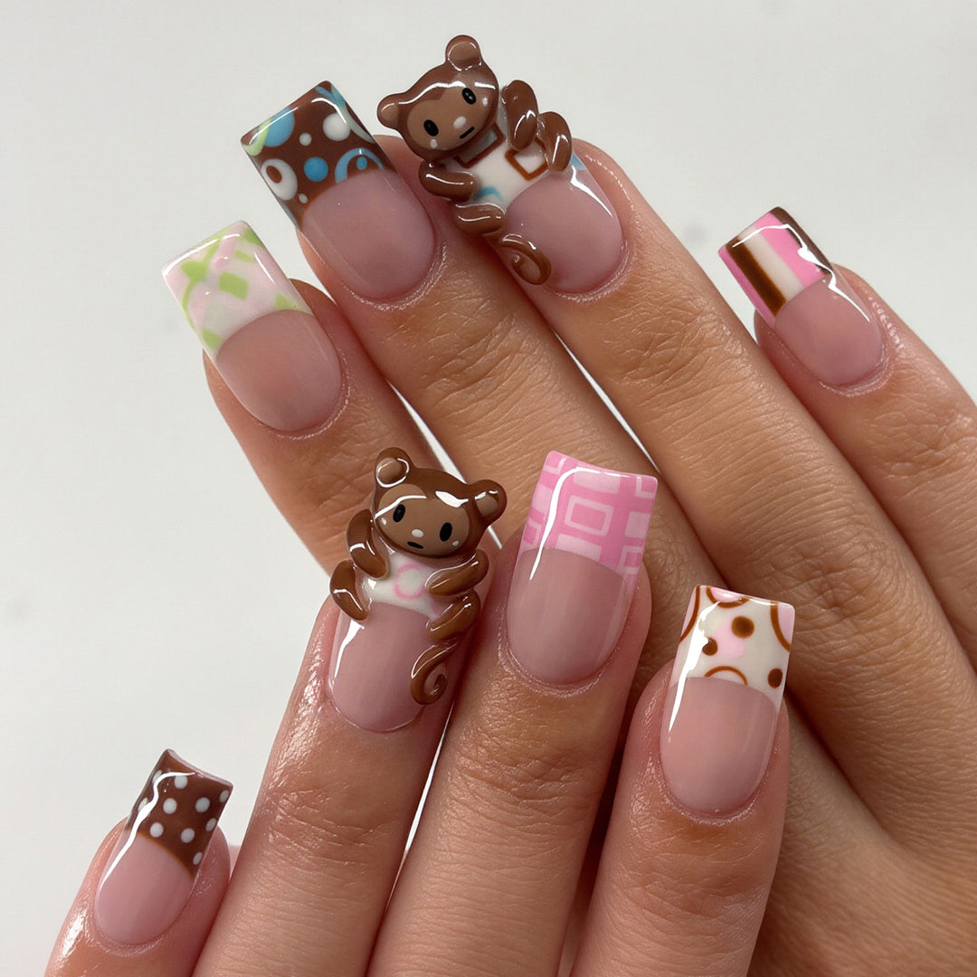 Playful Cartoon-Themed Nail Art Bowlift