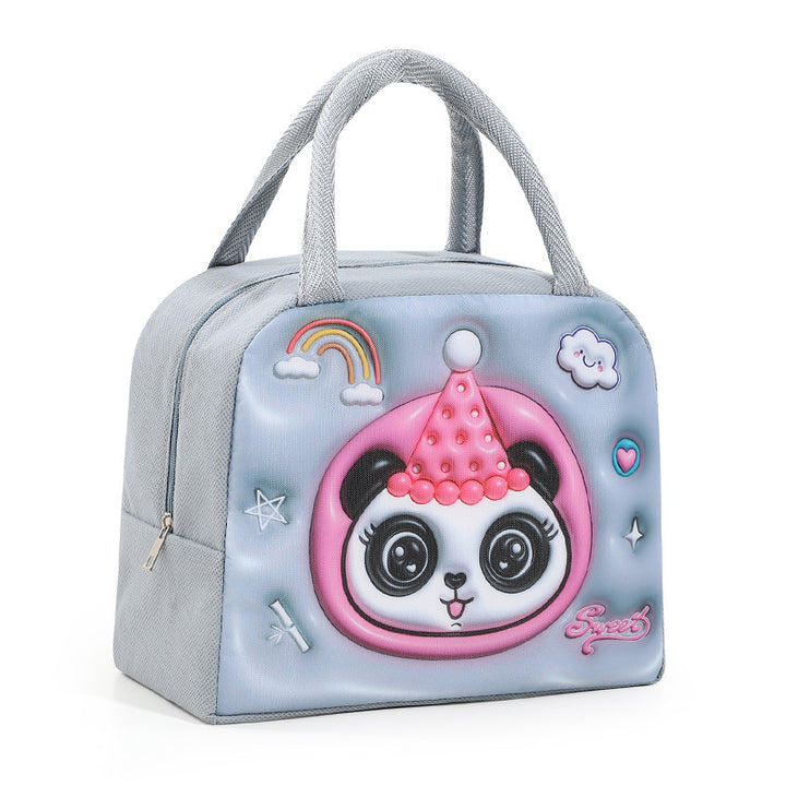 Cute Cartoon-Themed Lunch Tote