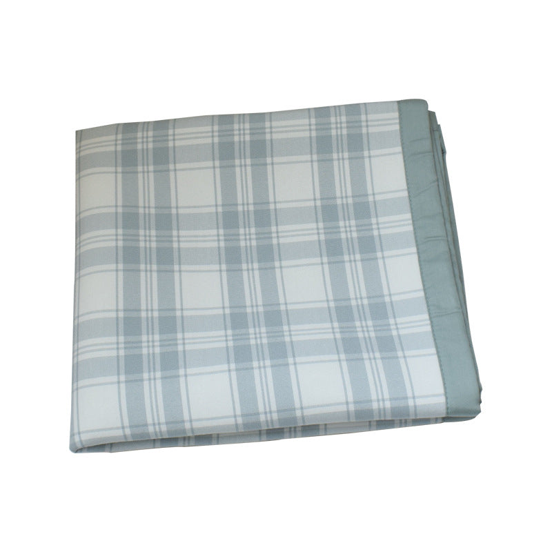 Ladies Plaid Pattern Tablecloth Bowlift