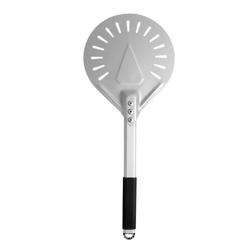 perforated aluminum pizza peel with ergonomic non-slip handle Bowlift