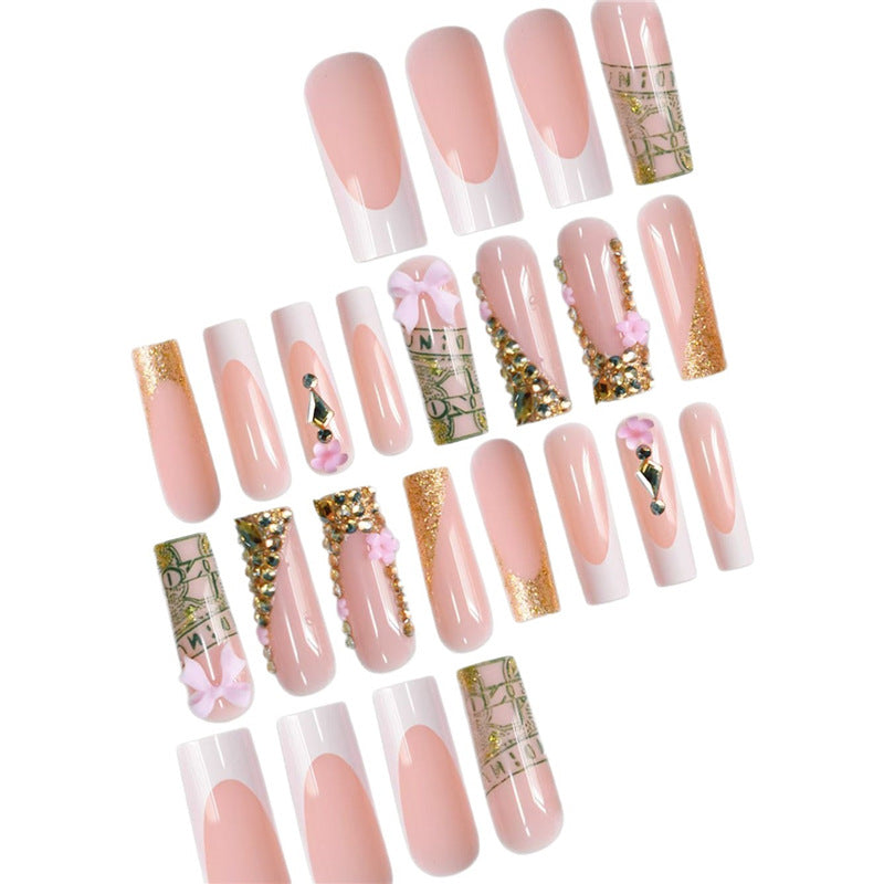 Decorative Acrylic Press-On Nails Bowlift