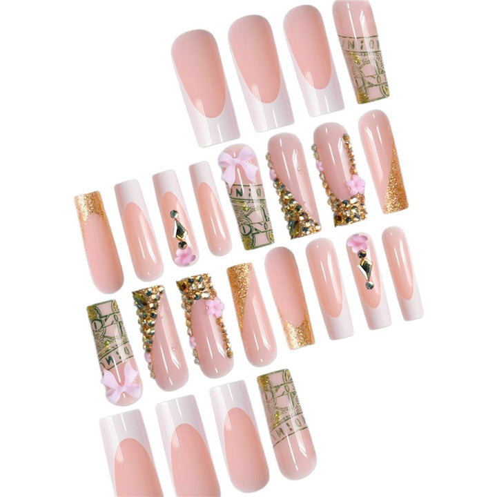 Decorative Acrylic Press-On Nails Bowlift