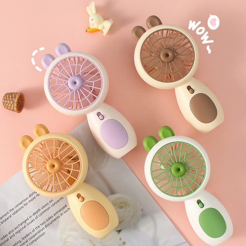 Women's Portable Hand Fan in Animal Design Bowlift