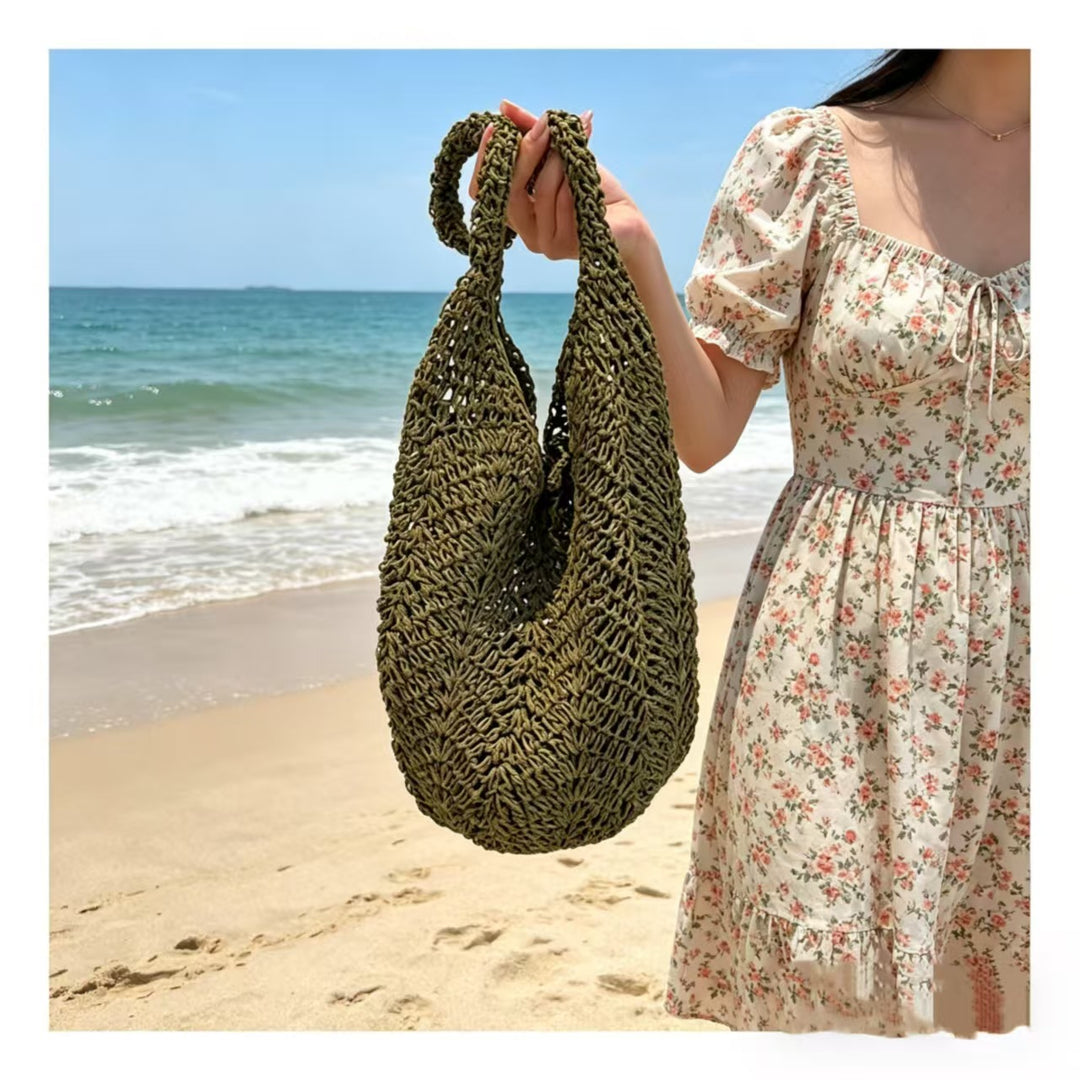 Handcrafted Macrame Shopper Bag Bowlift