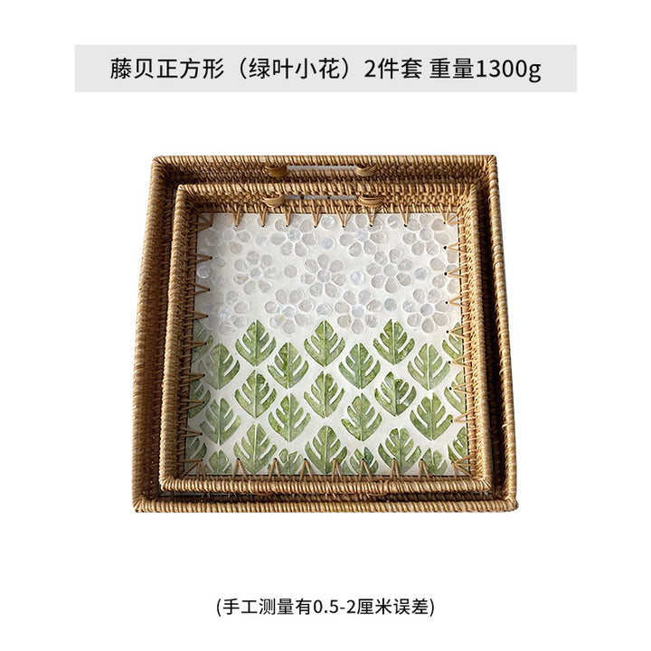 Women's decorative mosaic serving platter set Bowlift