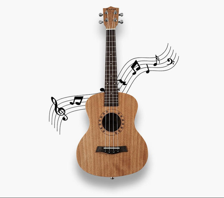 Premium Mahogany Soprano Ukulele Bowlift