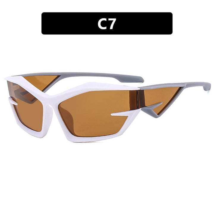 Ladies sporty sunglasses in dynamic design Bowlift