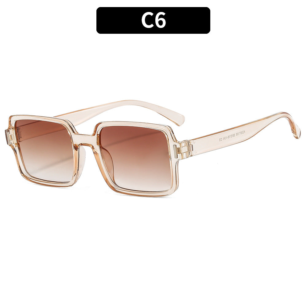 Sophisticated Square Frame Sunglasses