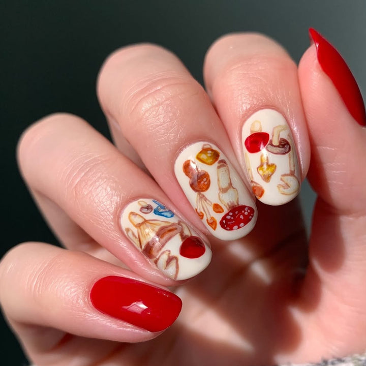 Expressive Food-Themed Nail Art Extensions Bowlift