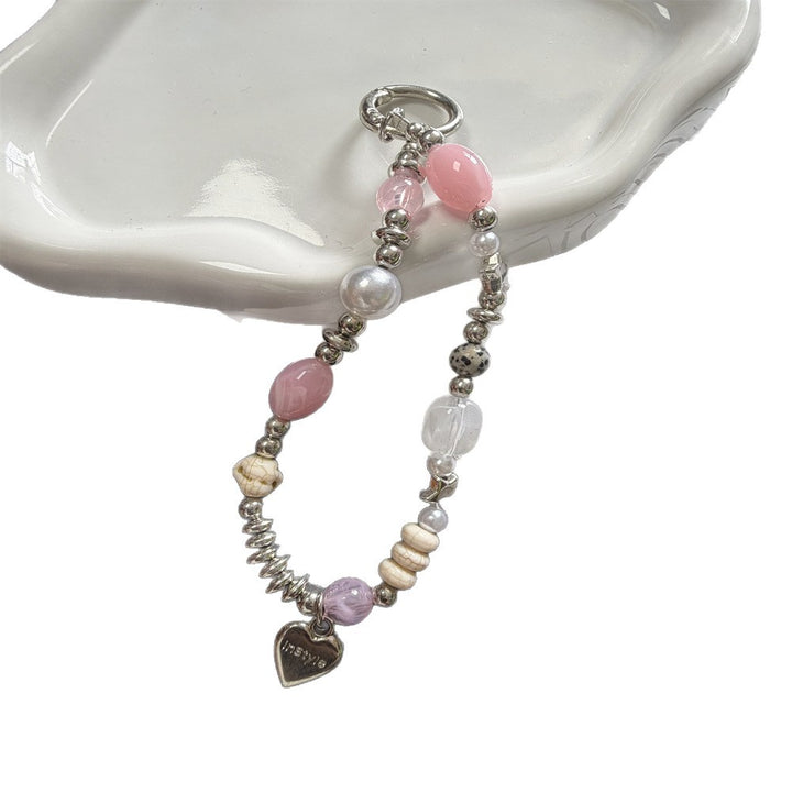 Stylish Beaded Keychain Bowlift
