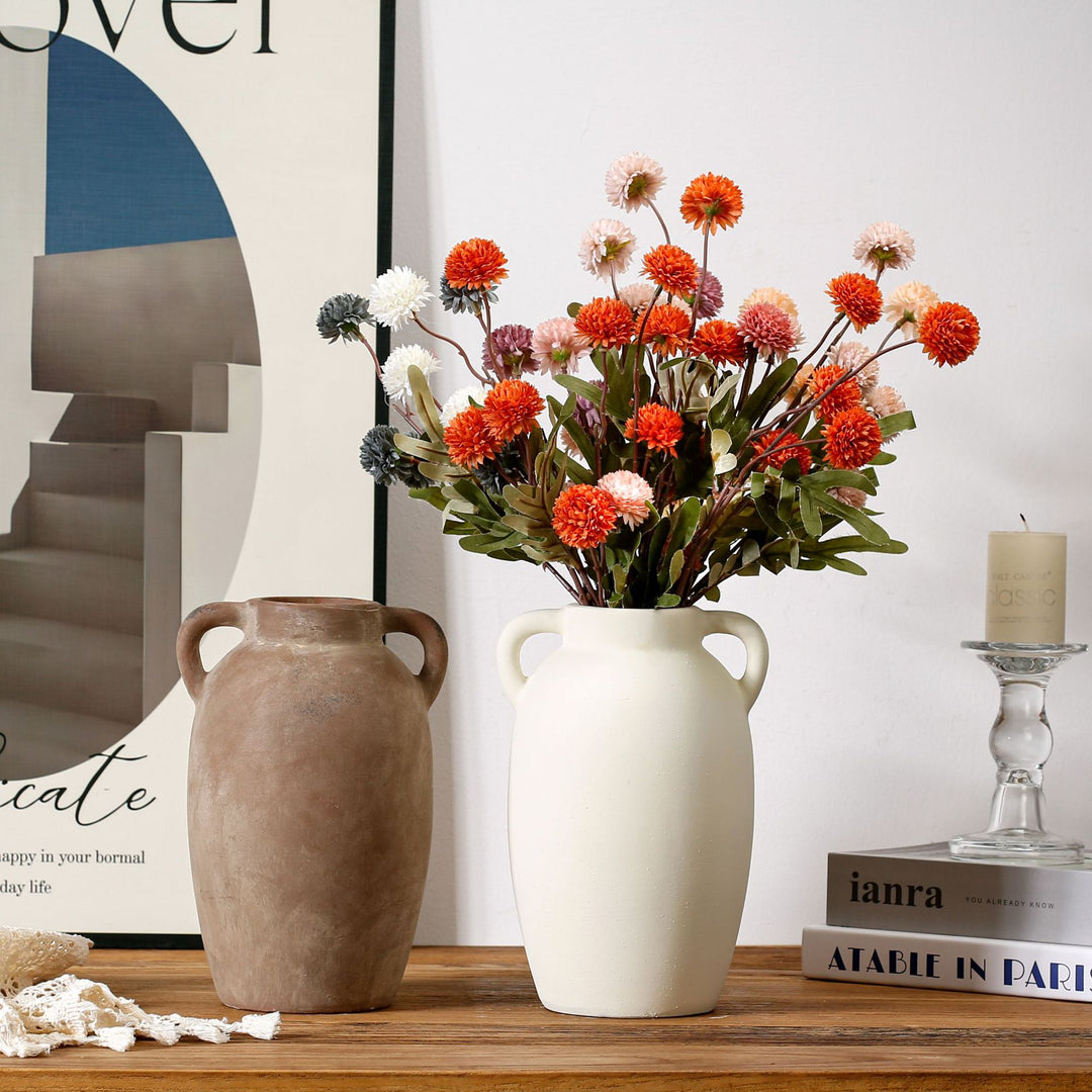 Rustic Terracotta Vase Bowlift