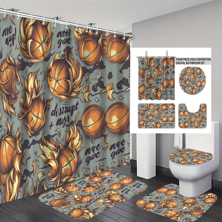 Creative Universe-Themed Bathroom Set Bowlift