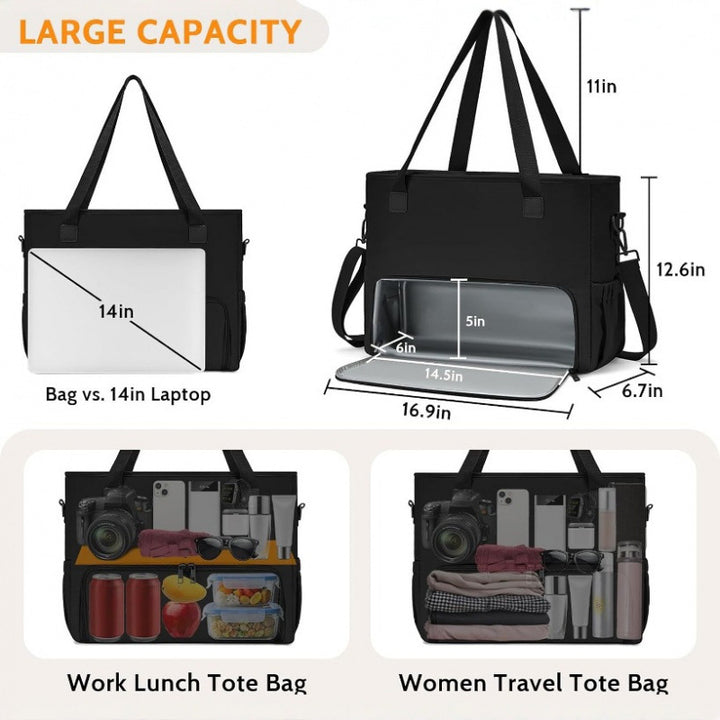 Insulated cooler bag with removable inner compartment Bowlift
