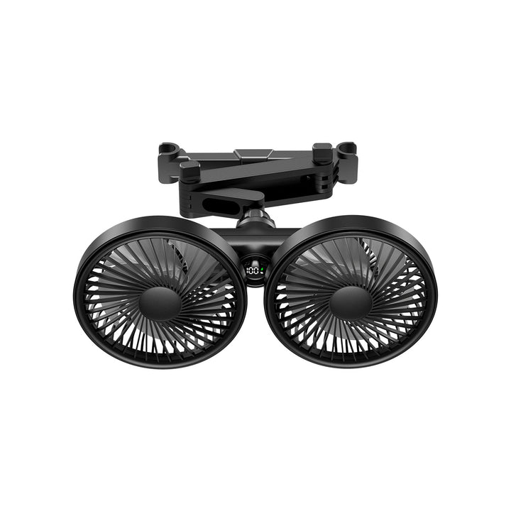 Unisex Dual-Head Adjustable Clip-On Fan Bowlift