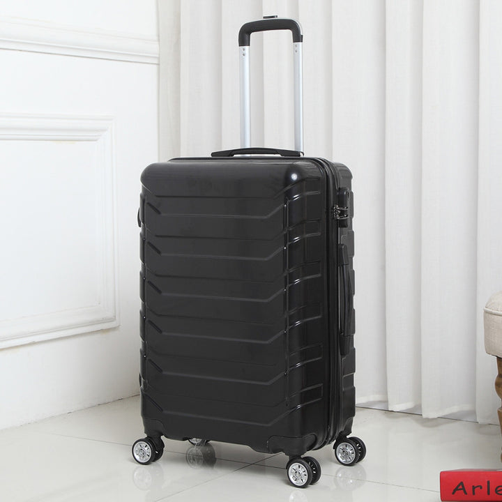 Unisex Lightweight Hard Shell Trolley Suitcase Bowlift