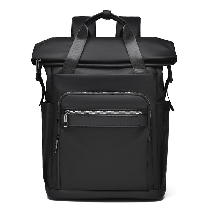 High-Capacity Waterproof Roll-Top Backpack Bowlift