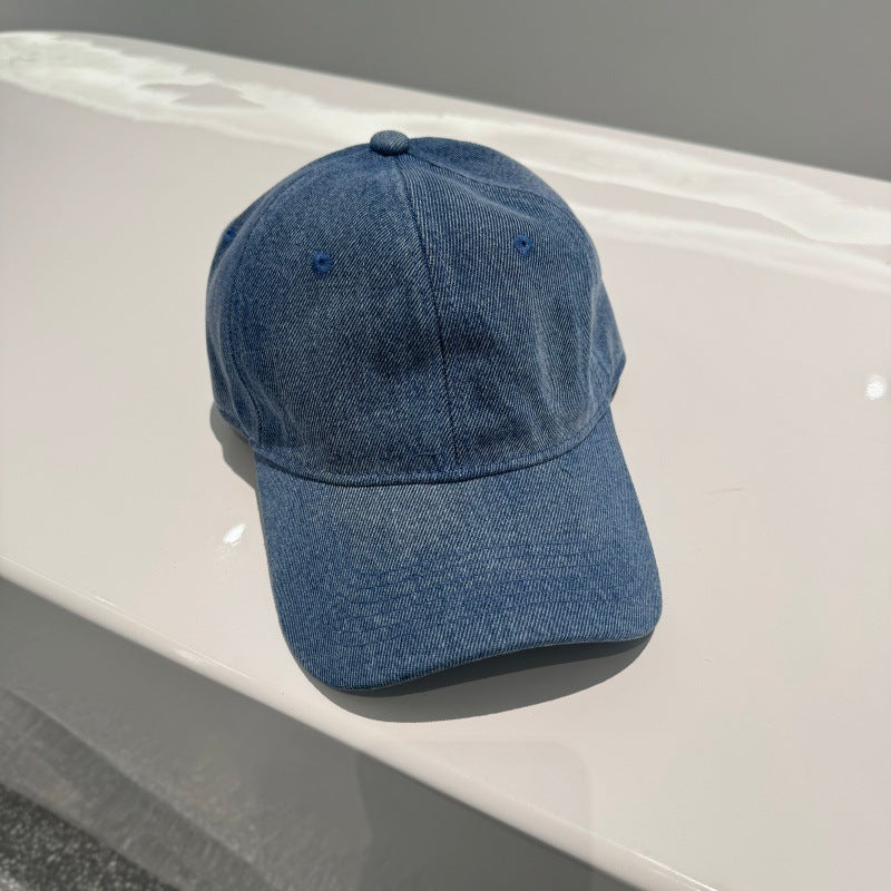 Women's Classic Adjustable Denim Baseball Cap Bowlift