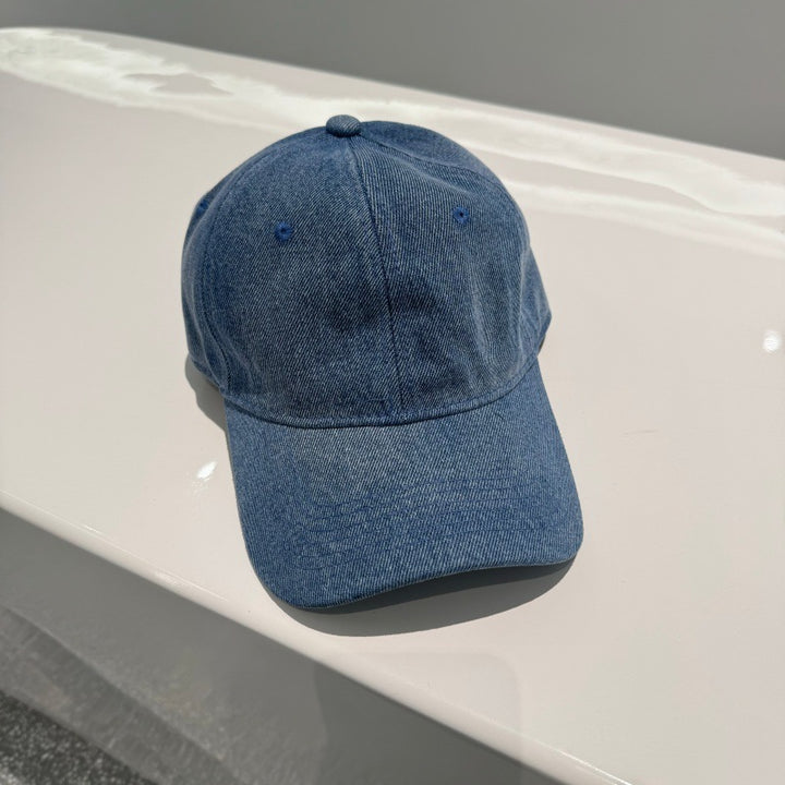Women's Classic Adjustable Denim Baseball Cap Bowlift