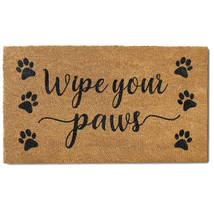 Decorative Dog Theme Welcome Mat