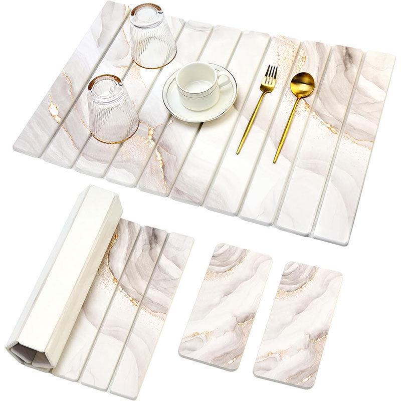 Marble Effect Kitchen Countertop