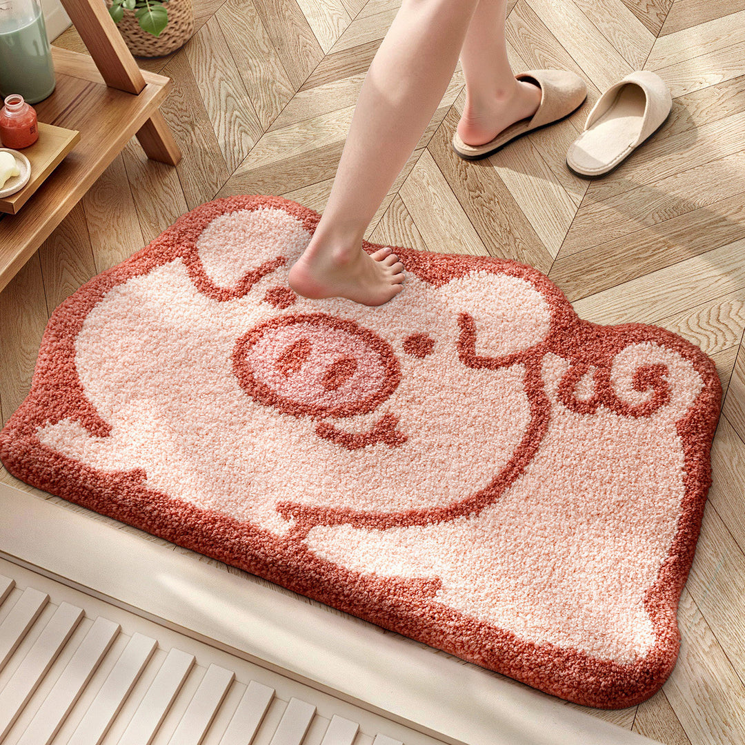 Fun Cartoon Bath Mat Bowlift