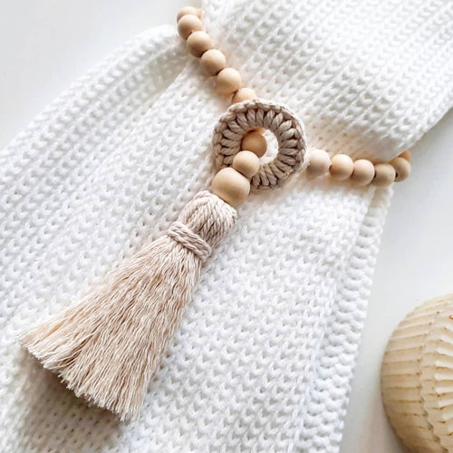 Decorative Beaded Keychain Holder Bowlift