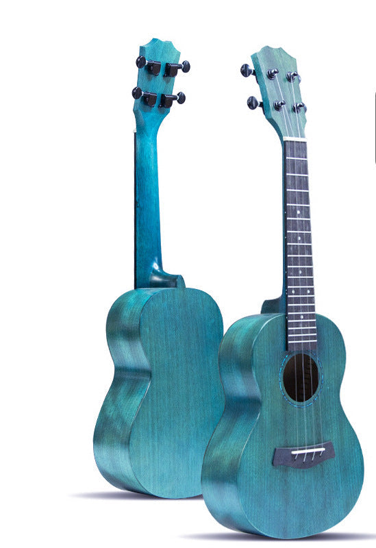 23-Inch Handmade Acoustic Ukulele Bowlift