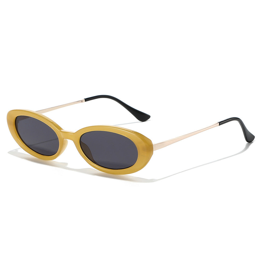 Elegant Oversized Oval Sunglasses Bowlift