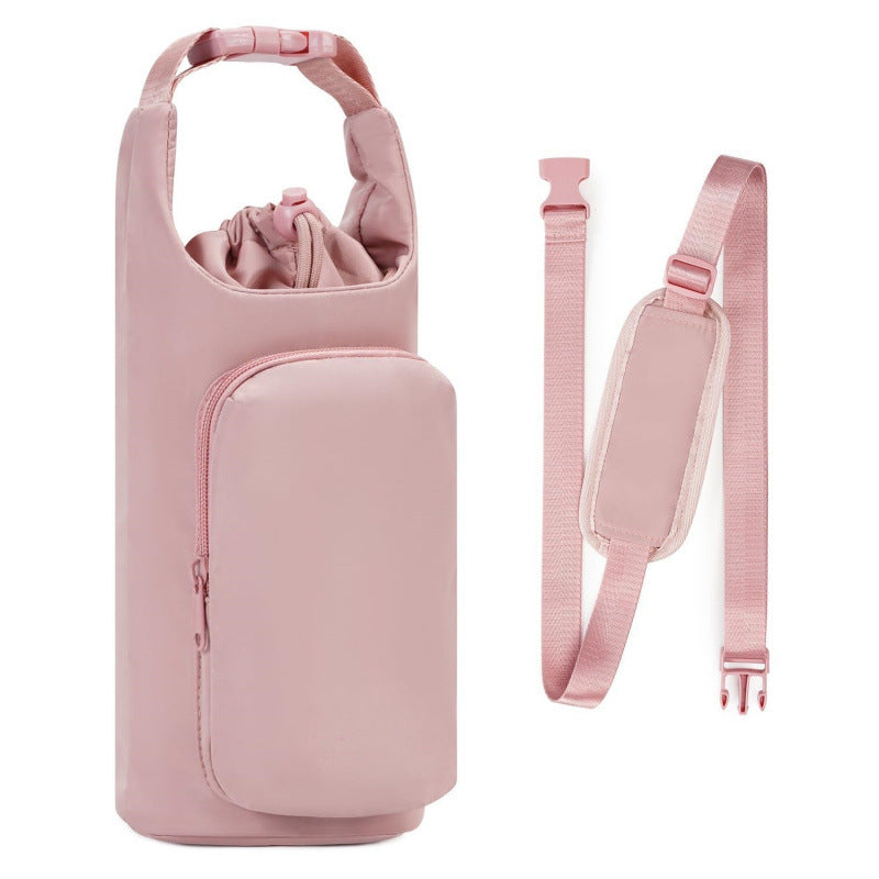 Practical cooler bag with detachable carrying strap Bowlift