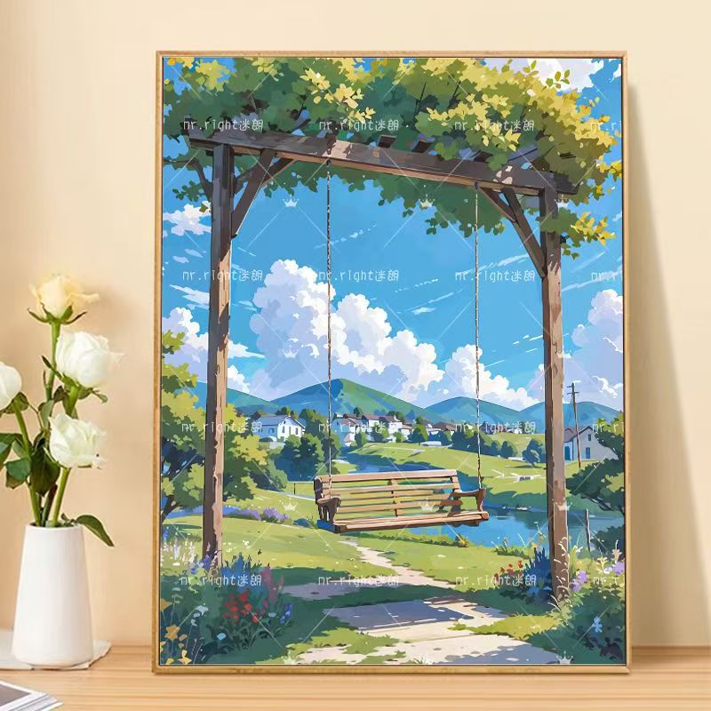 Scenic Landscape Art Print Bowlift