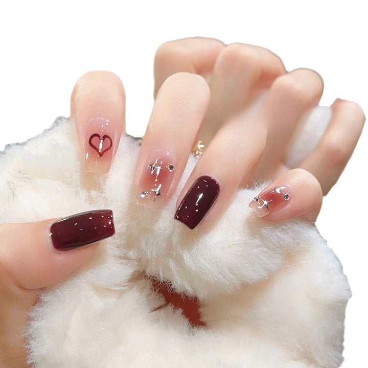 Glitter Ombre Press-On Nails Bowlift