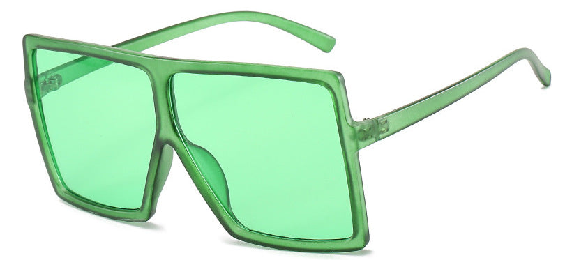 Oversized Geometric Shield Sunglasses Bowlift 1787812195