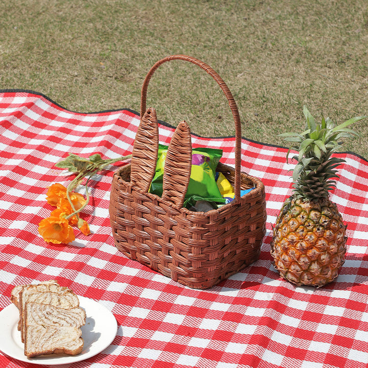 Women's decorative basket with bunny ear design Bowlift