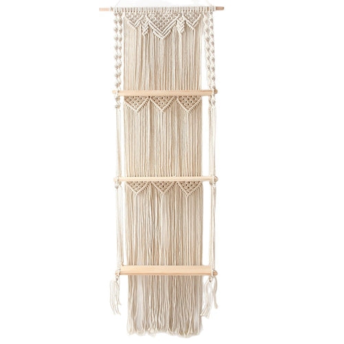 Decorative Macrame Wall Hanging Shelf Bowlift